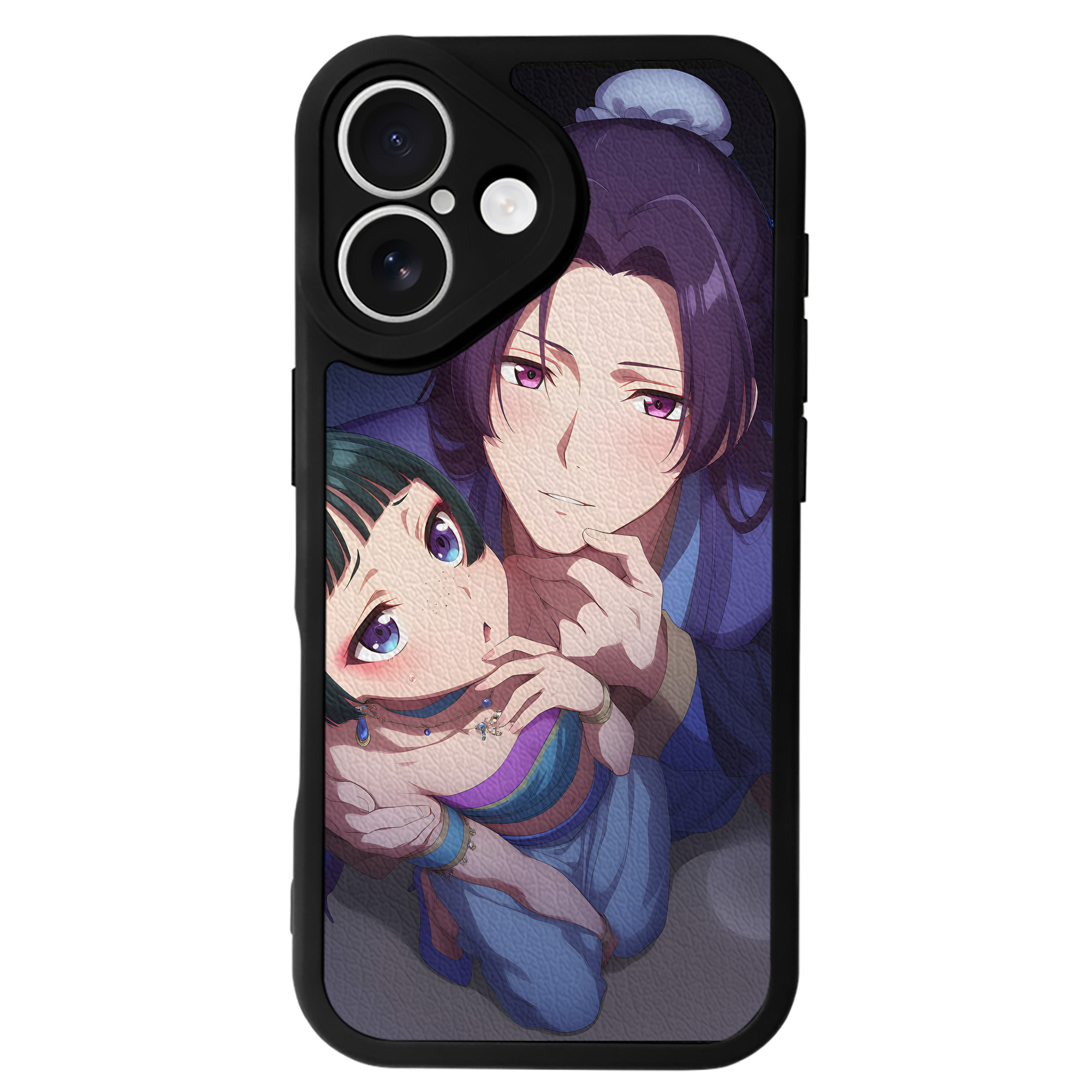（画像用） 薬屋のひとりごと The Apothecary Diaries 【iPhone 16シリーズ対応】シリコンスマホケース（レザー調） 材質：シリコン